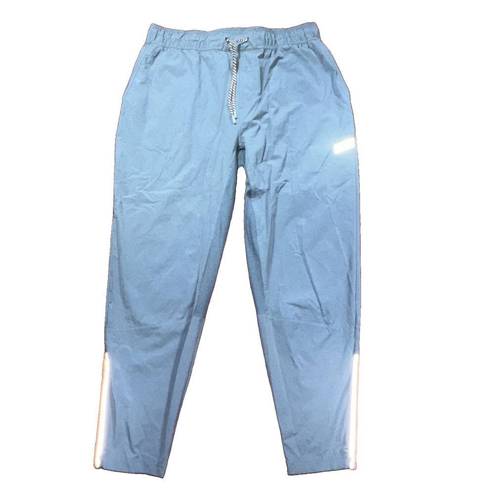 Legends Carson Pants Mens XL Athletic Joggers Training Gym Ankle Zip Blue NWOT